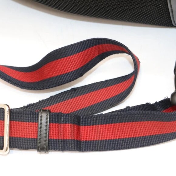 Gucci Soft GG Supreme Monogram Web Belt Bag - Black/Grey - Picture 9 of 16